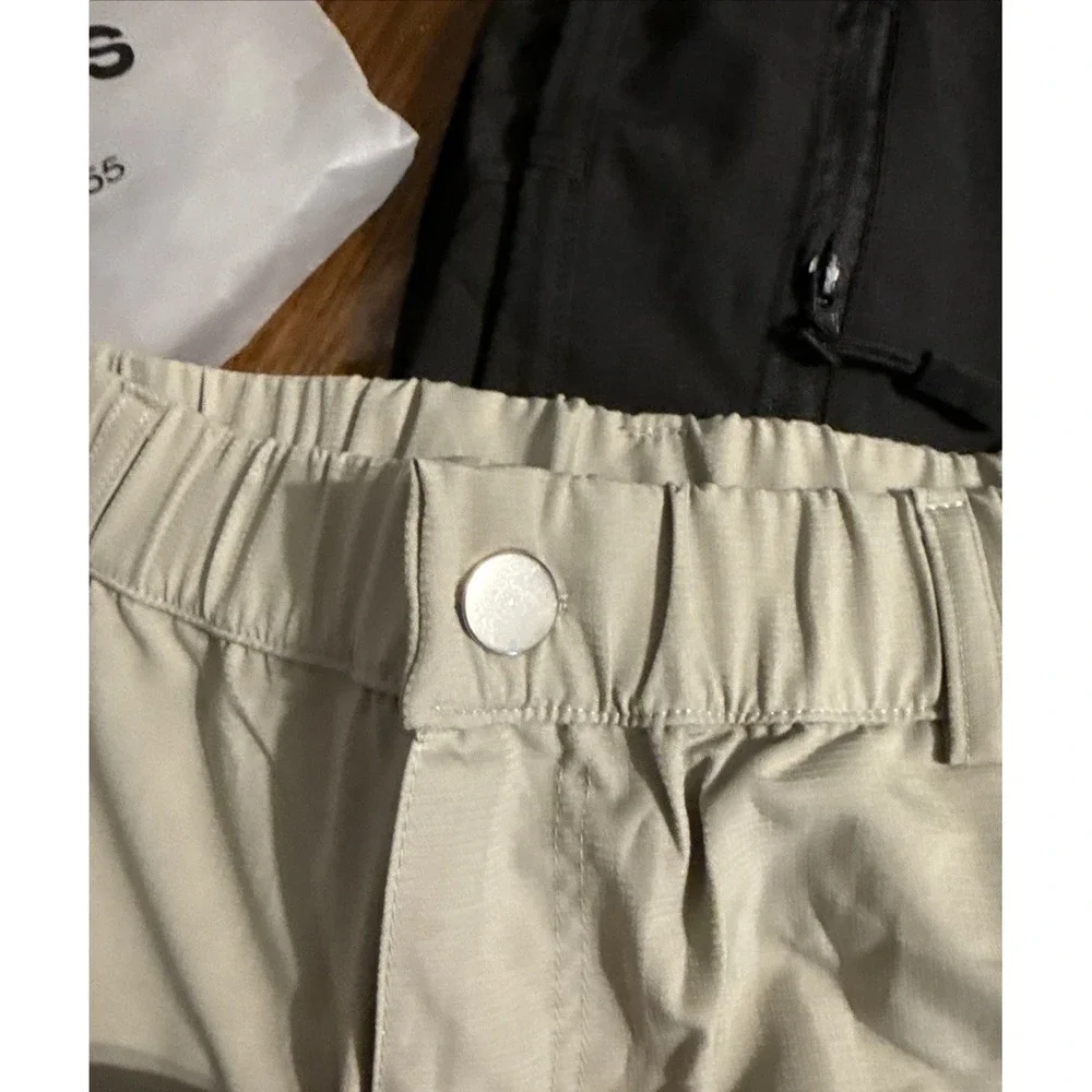 Real Essentials 2 Pack: Men's Hiking Cargo Shorts Fishing Size Small pockets‎